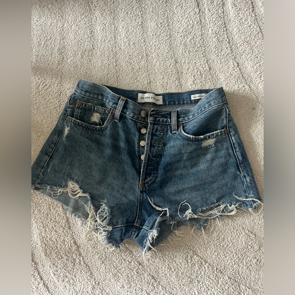 Aritzia denim shorts